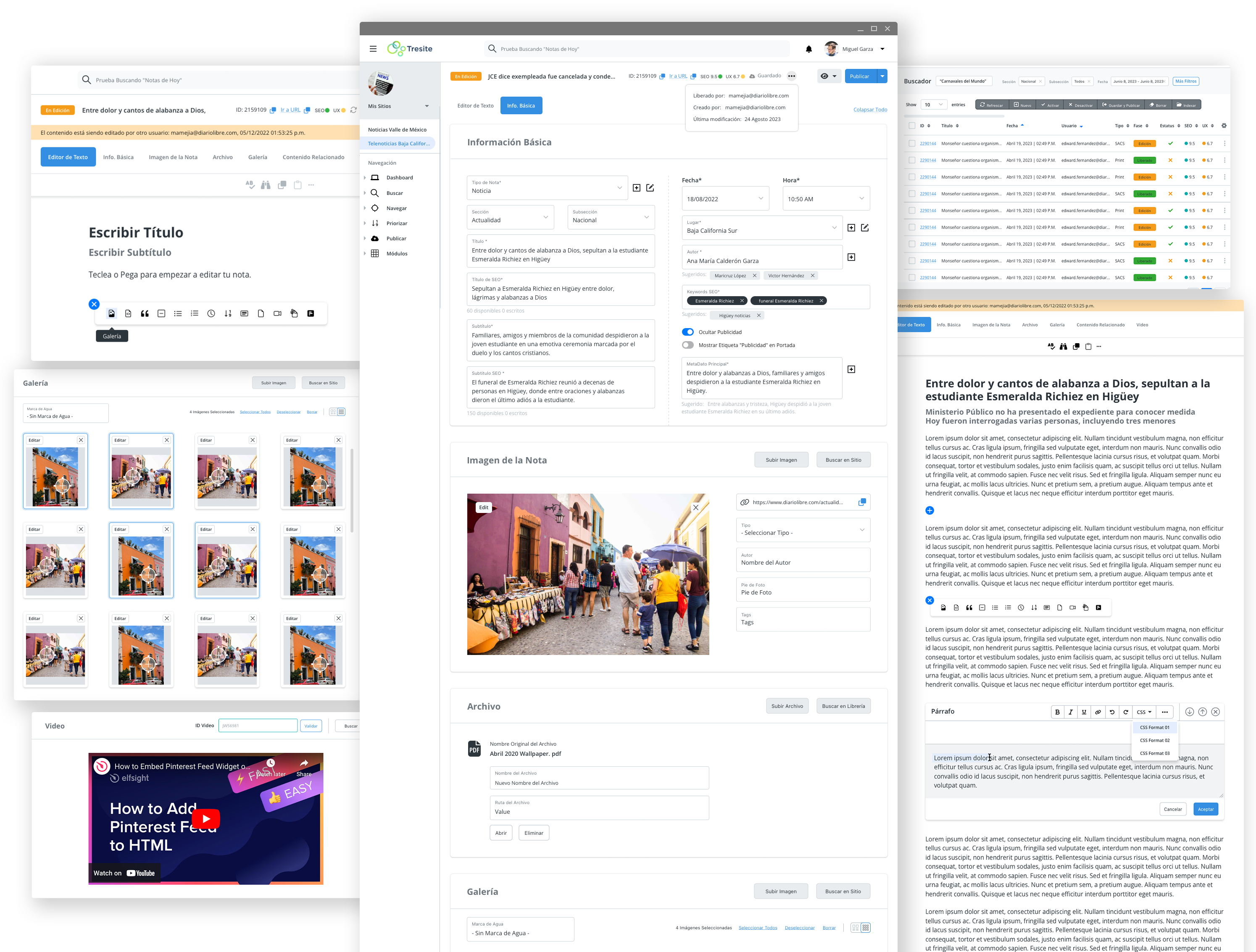 Redesign Newspaper Website