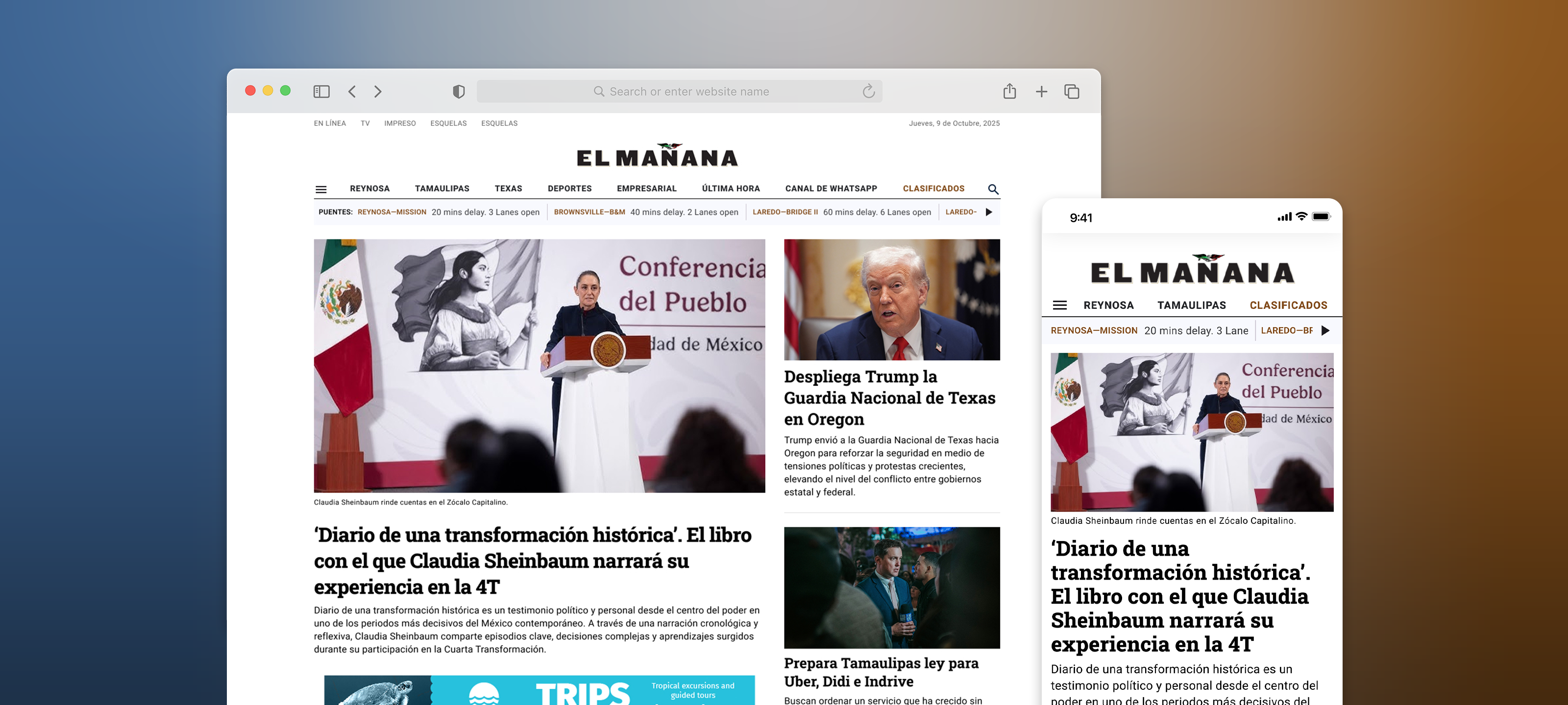 el mañana de reynosa rediseño